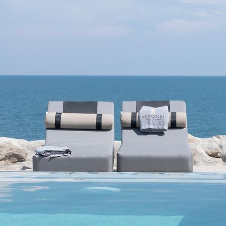 Akrotiri Olympus Luxury Suites - Adults Only プラカ・リトホロ エクステリア 写真